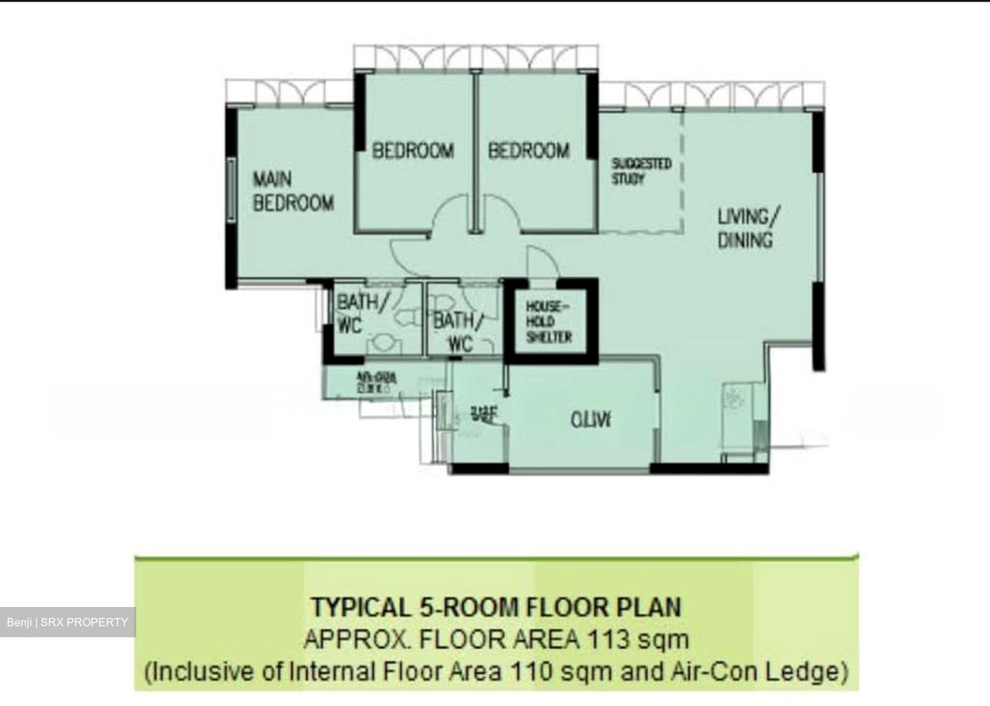 Blk 472C Fernvale Rivergrove (Sengkang), HDB 5 Rooms #606742971